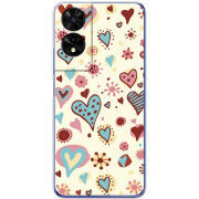Чохол BoxFace TCL 505 Be my Valentine