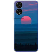 Чохол BoxFace TCL 505 Cold Red Light