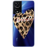 Прозорий чохол BoxFace TCL 505 Wild Love