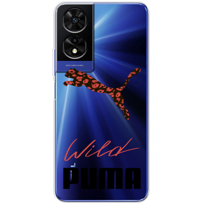 Прозорий чохол BoxFace TCL 505 Wild Cat