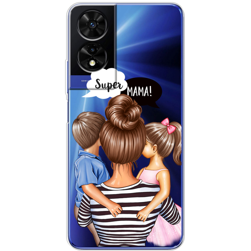 Прозорий чохол BoxFace TCL 505 Super Mama