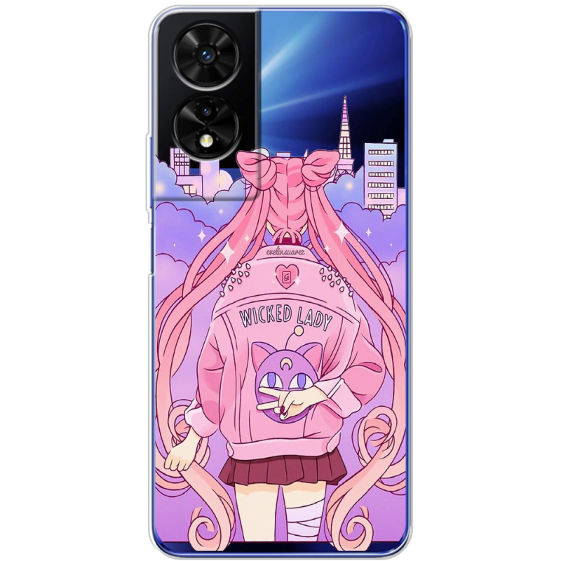 Прозорий чохол BoxFace TCL 505 Wiked Lady