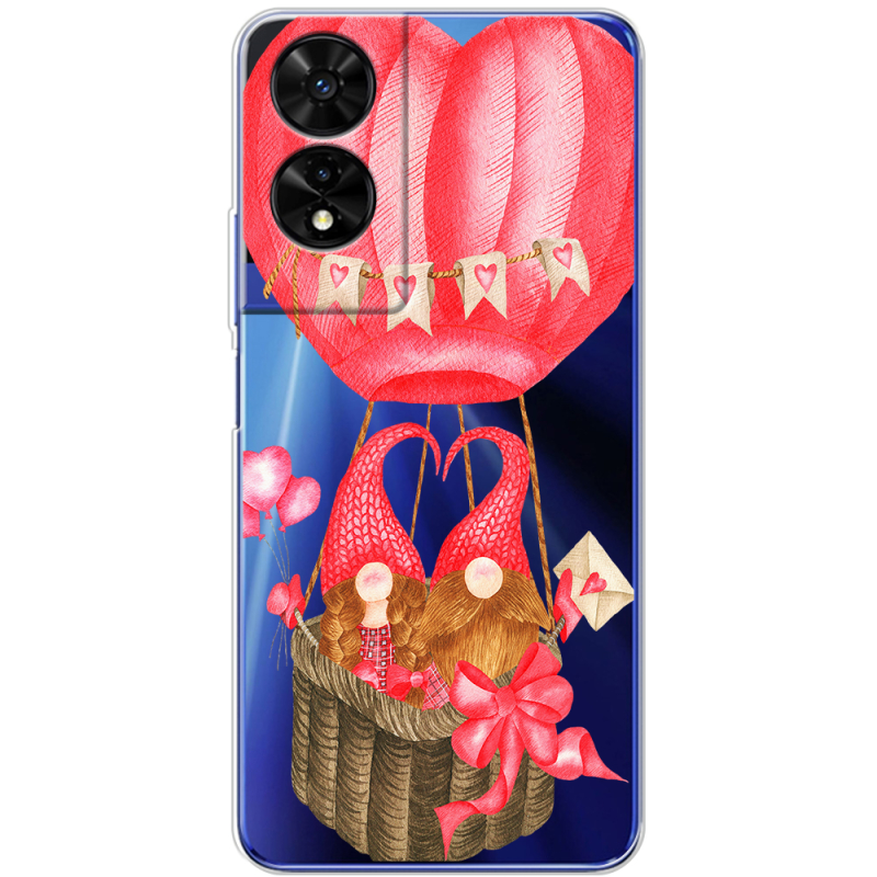 Прозорий чохол BoxFace TCL 505 Valentine Dwarfs