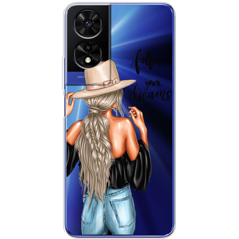 Прозорий чохол BoxFace TCL 505 Follow Your Dreams