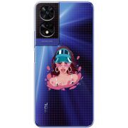 Прозорий чохол BoxFace TCL 505 Selena Gomez