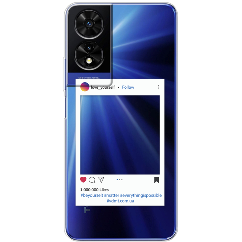 Прозорий чохол BoxFace TCL 505 Insta