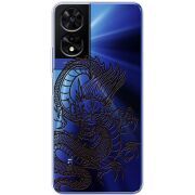 Прозорий чохол BoxFace TCL 505 Chinese Dragon