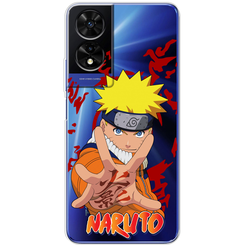 Прозорий чохол BoxFace TCL 505 Naruto