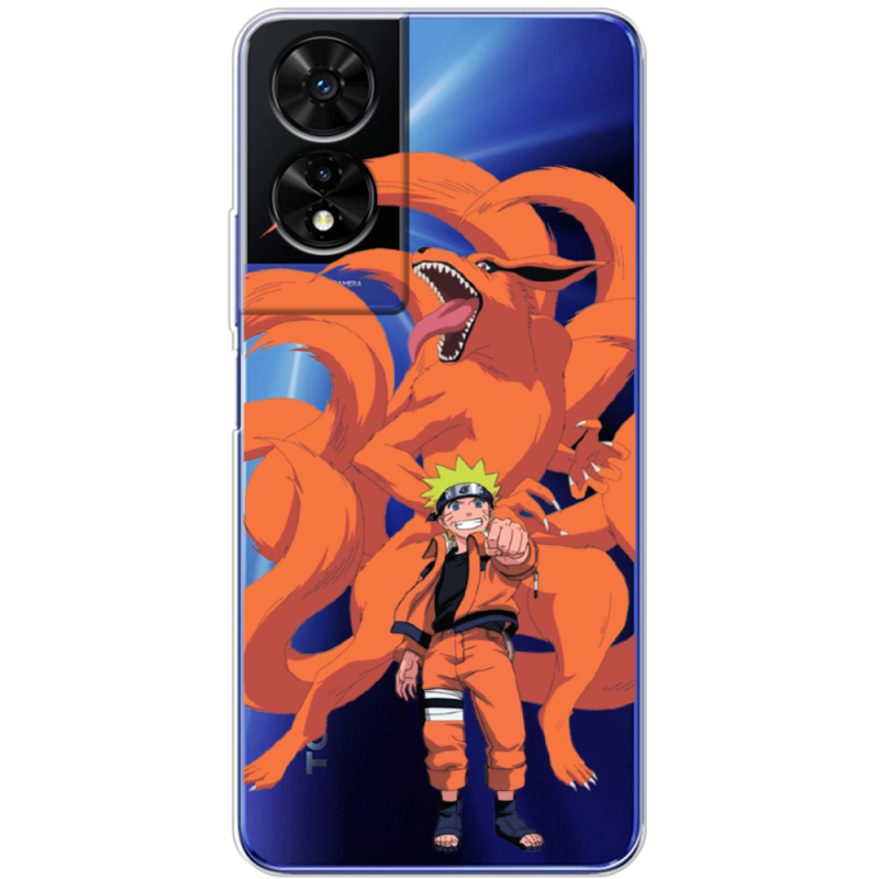 Прозорий чохол BoxFace TCL 505 Naruto and Kurama