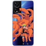 Прозорий чохол BoxFace TCL 505 Naruto and Kurama