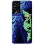 Прозорий чохол BoxFace TCL 505 Baby Yoda