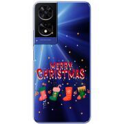 Прозорий чохол BoxFace TCL 505 Merry Christmas