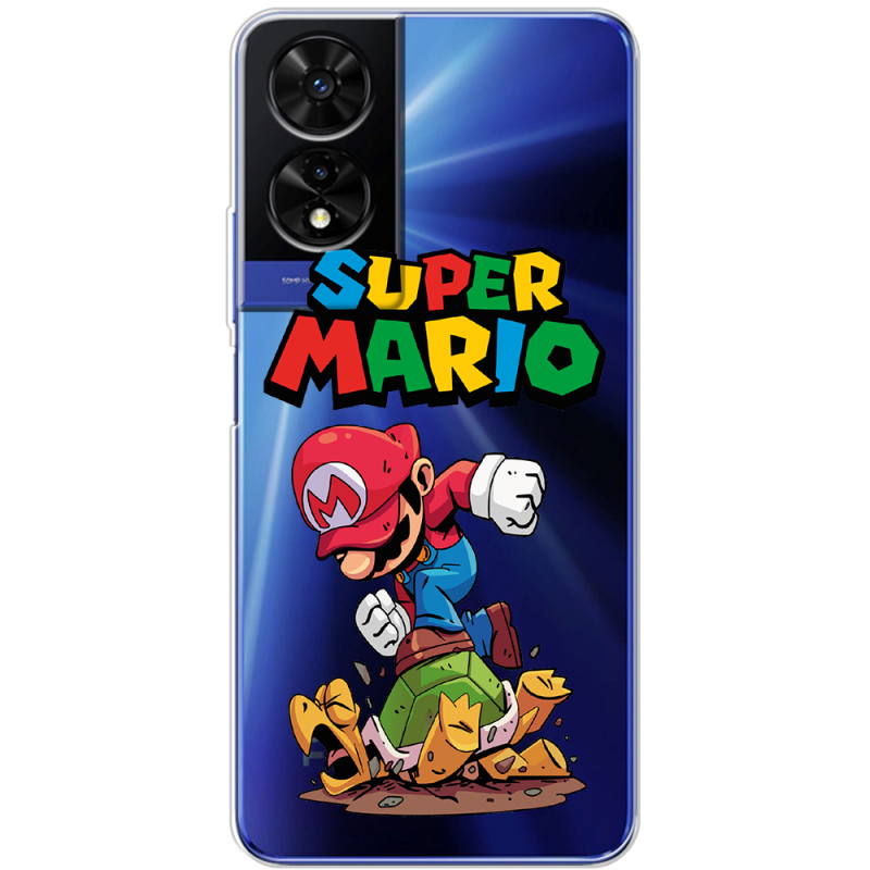 Прозорий чохол BoxFace TCL 505 Super Mario