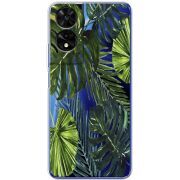 Прозорий чохол BoxFace TCL 505 Palm Tree