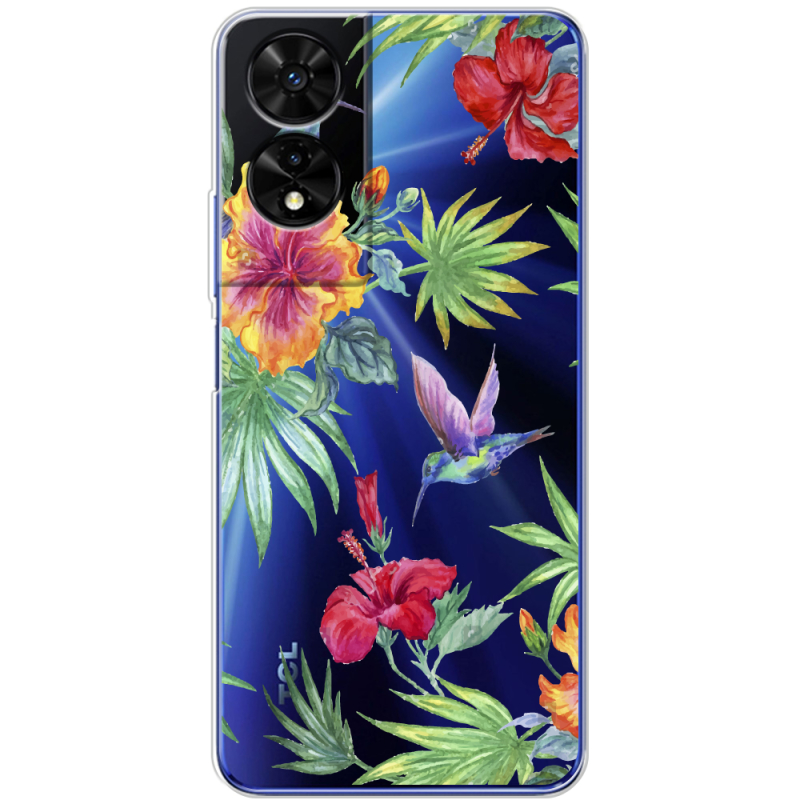 Прозорий чохол BoxFace TCL 505 Tropical