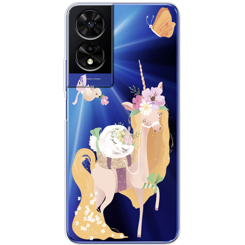 Прозорий чохол BoxFace TCL 505 Uni Blonde