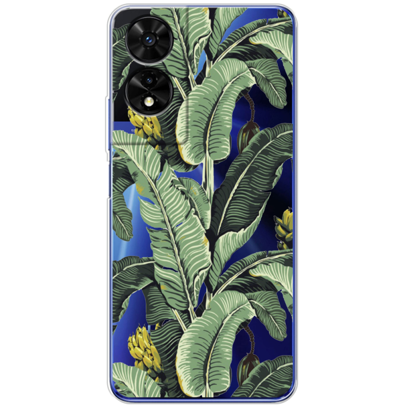 Прозорий чохол BoxFace TCL 505 Banana Leaves