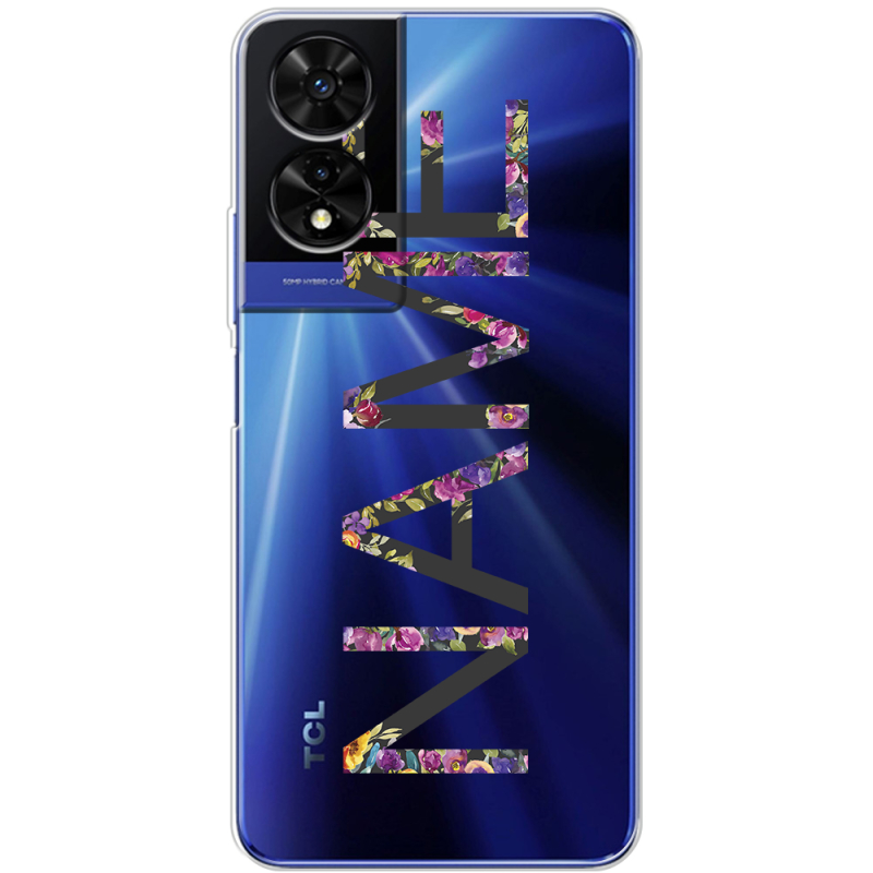 Прозорий чохол BoxFace TCL 505 Именной