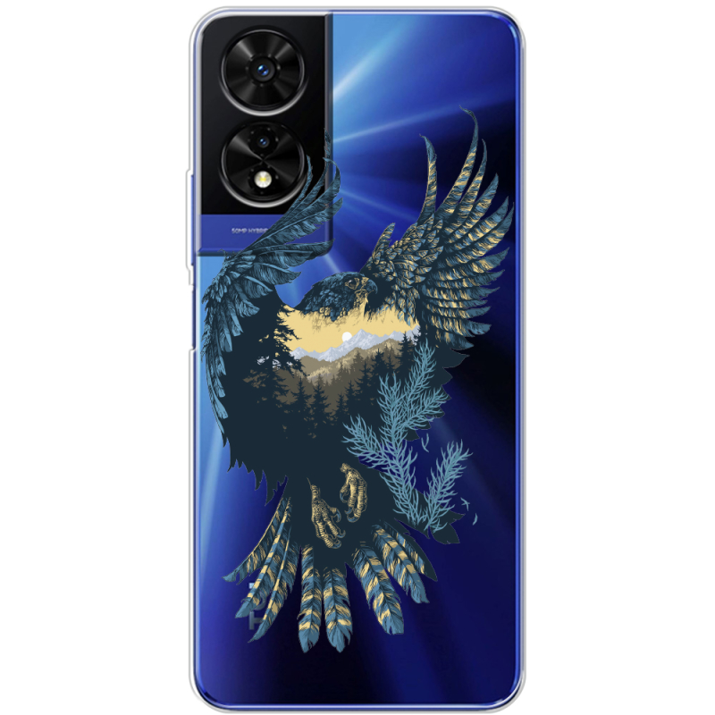 Прозорий чохол BoxFace TCL 505 Eagle