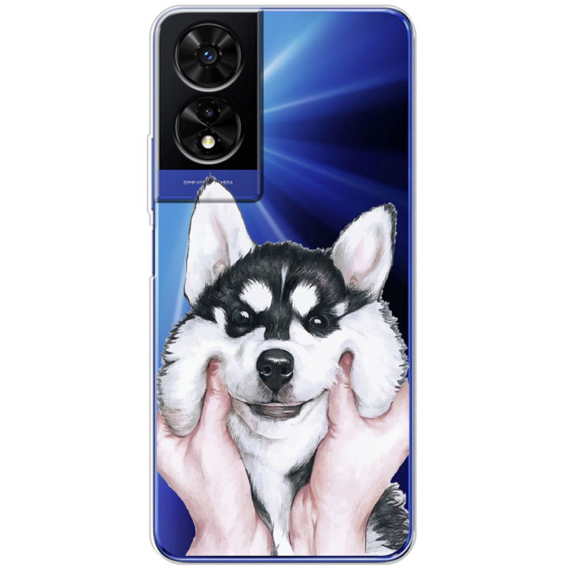 Прозорий чохол BoxFace TCL 505 Husky