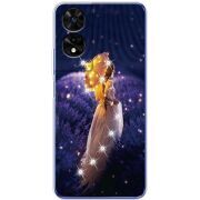 Чохол зі стразами TCL 505 Girl with Umbrella