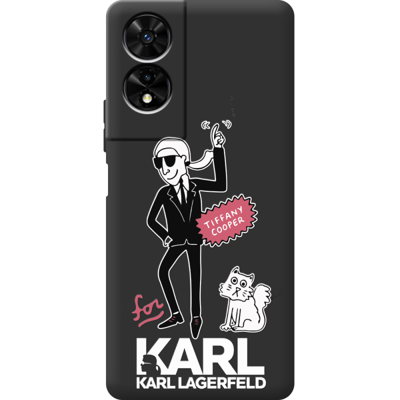Чорний чохол BoxFace TCL 505 For Karl