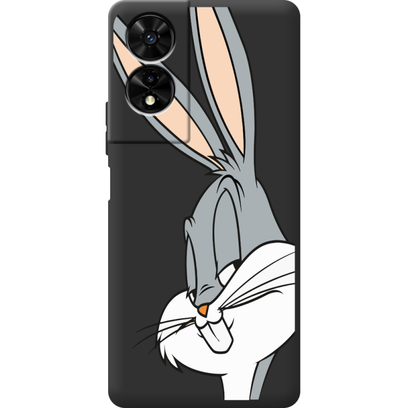 Чорний чохол BoxFace TCL 505 Lucky Rabbit