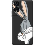 Чорний чохол BoxFace TCL 505 Lucky Rabbit