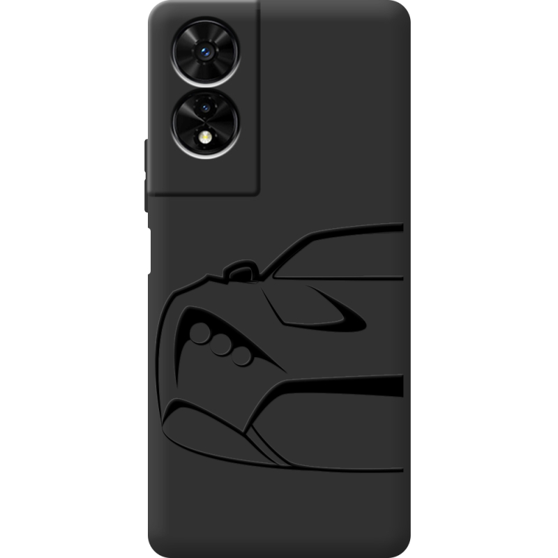Чорний чохол BoxFace TCL 505 Sportcar
