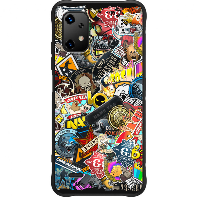 Чохол BoxFace Umidigi Bison X20 CS:Go Stickerbombing