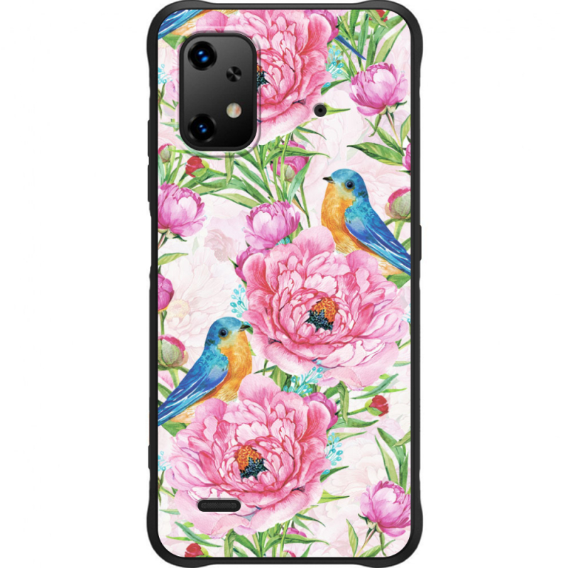 Чохол BoxFace Umidigi Bison X20 Birds and Flowers