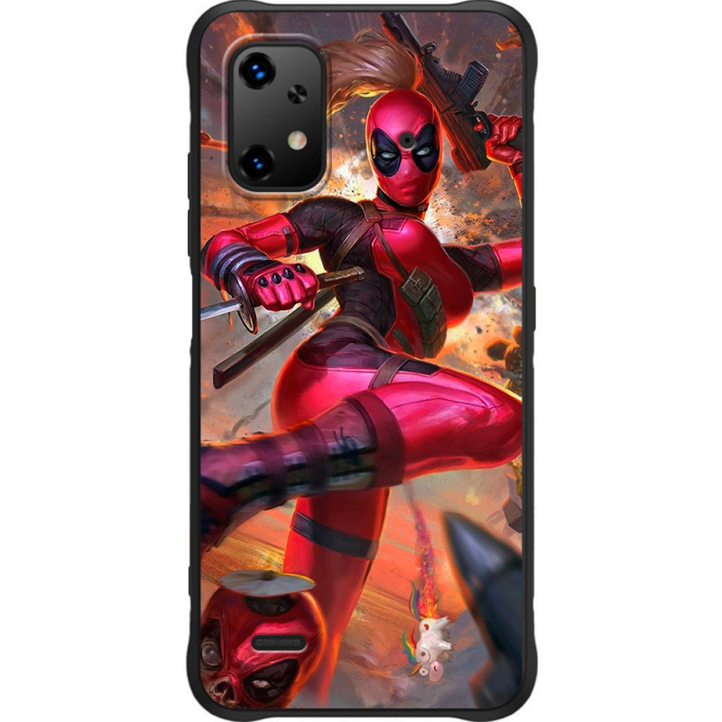Чохол BoxFace Umidigi Bison X20 Woman Deadpool