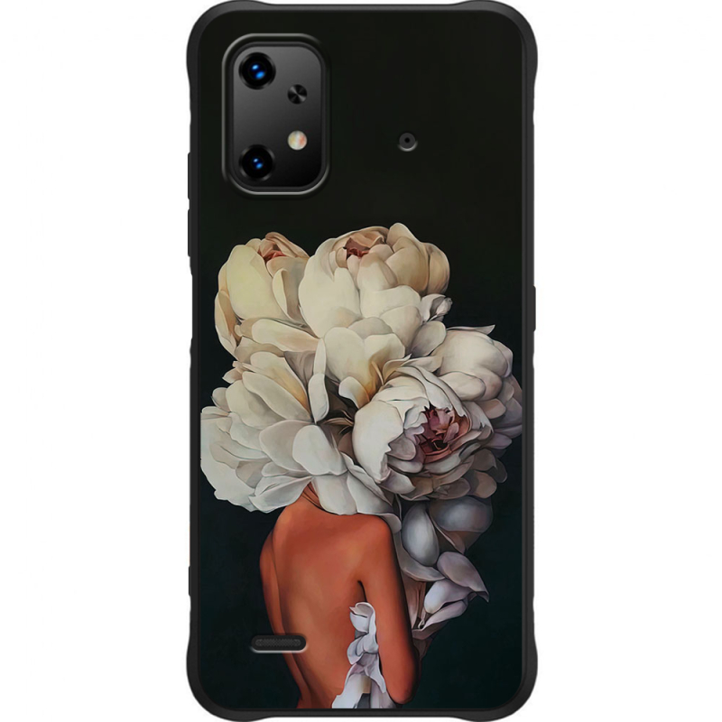 Чохол BoxFace Umidigi Bison X20 Exquisite White Flowers