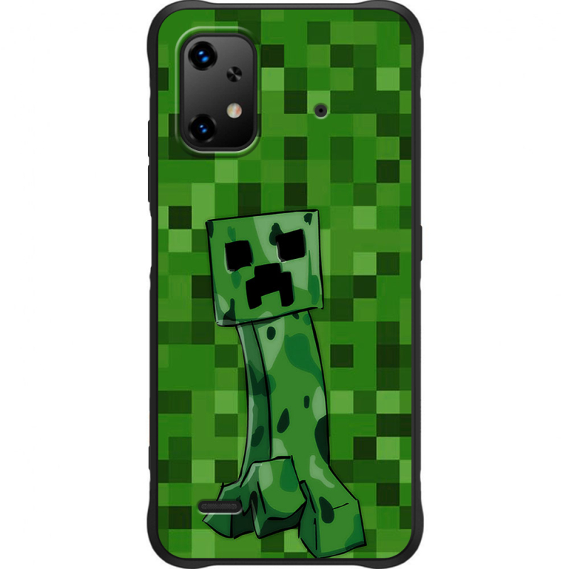 Чохол BoxFace Umidigi Bison X20 Minecraft Creeper