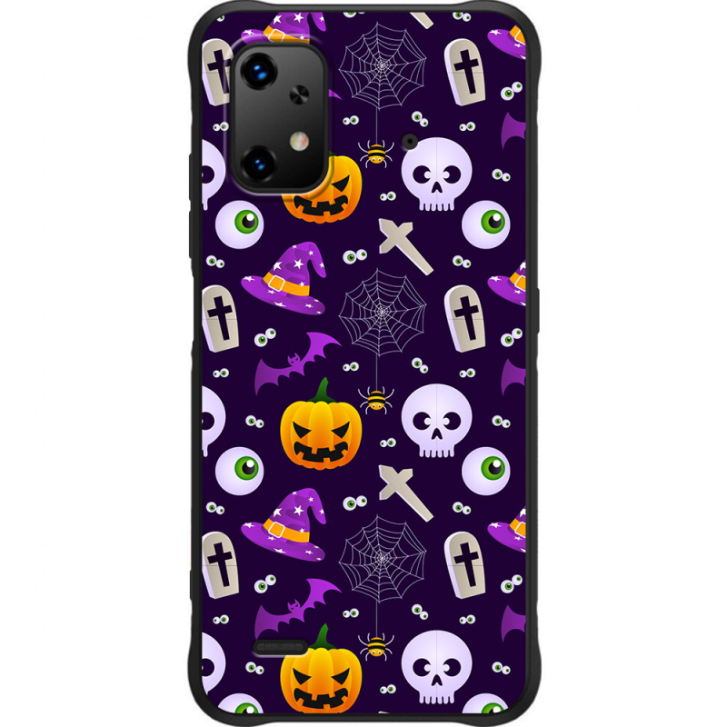 Чохол BoxFace Umidigi Bison X20 Halloween Purple Mood