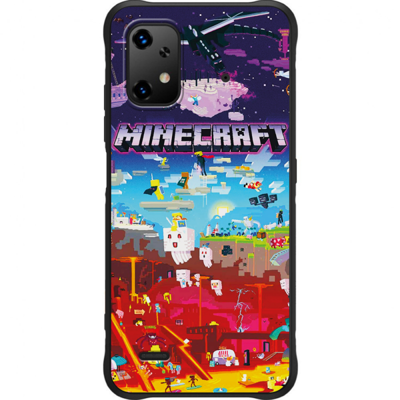 Чохол BoxFace Umidigi Bison X20 Minecraft World Beyond