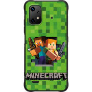 Чохол BoxFace Umidigi Bison X20 Майнкрафт Стів і Алекс