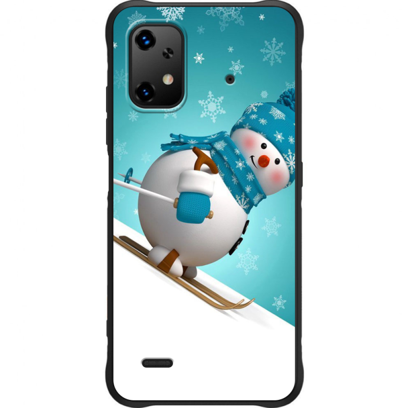 Чохол BoxFace Umidigi Bison X20 Skier Snowman