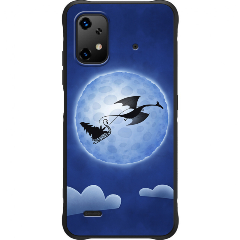 Чохол BoxFace Umidigi Bison X20 Christmas Dragon