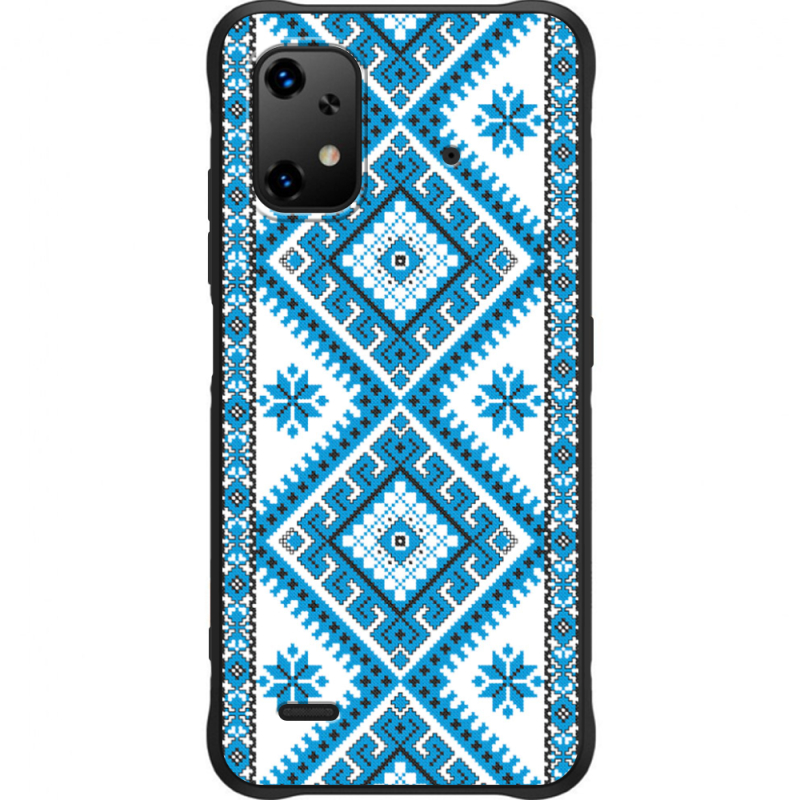 Чохол BoxFace Umidigi Bison X20 Блакитний Орнамент