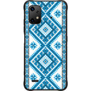 Чохол BoxFace Umidigi Bison X20 Блакитний Орнамент