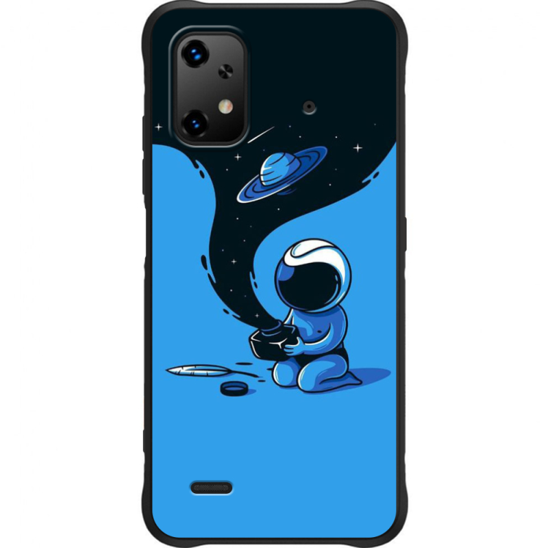 Чохол BoxFace Umidigi Bison X20 Galaxy Art