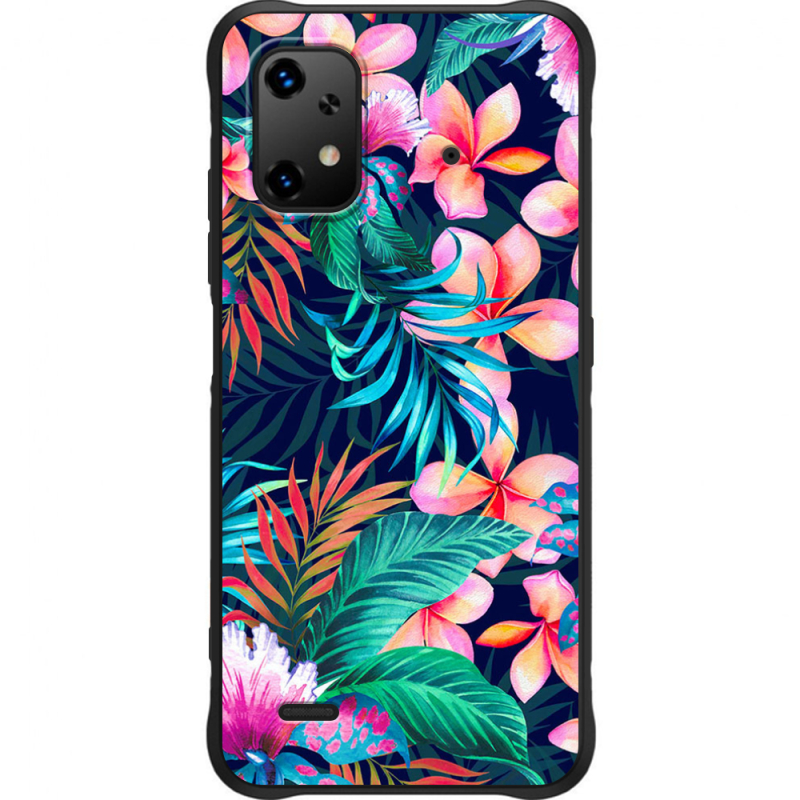 Чохол BoxFace Umidigi Bison X20 flowers in the tropics
