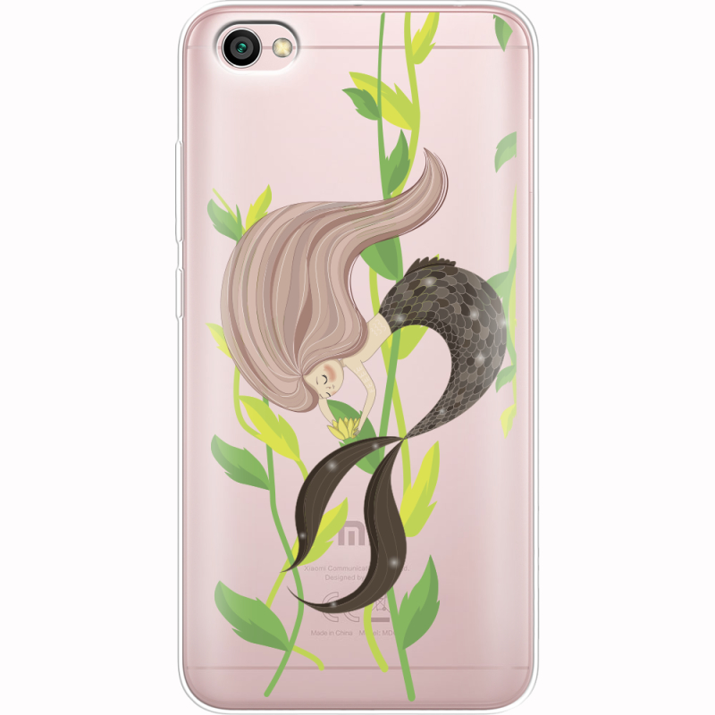 Прозрачный чехол Uprint Xiaomi Redmi Note 5A Cute Mermaid