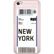 Прозрачный чехол Uprint Xiaomi Redmi Note 5A Ticket New York