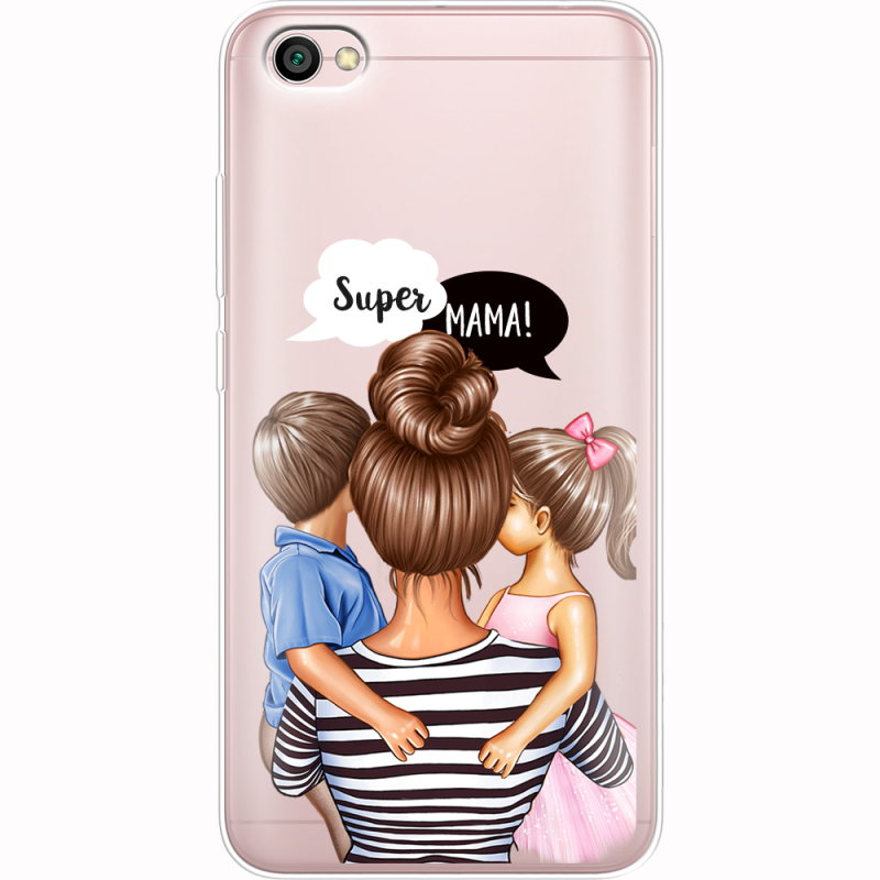 Прозрачный чехол Uprint Xiaomi Redmi Note 5A Super Mama