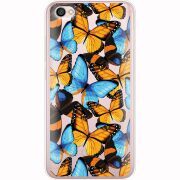 Прозрачный чехол Uprint Xiaomi Redmi Note 5A Butterfly Morpho