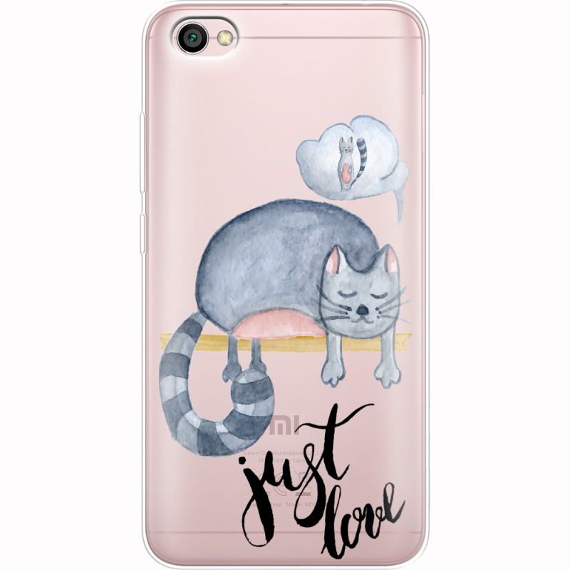 Прозрачный чехол Uprint Xiaomi Redmi Note 5A Just Love