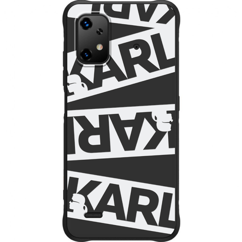 Чорний чохол BoxFace Umidigi Bison X20 White Karl