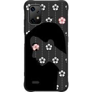 Чорний чохол BoxFace Umidigi Bison X20 Flower Hair
